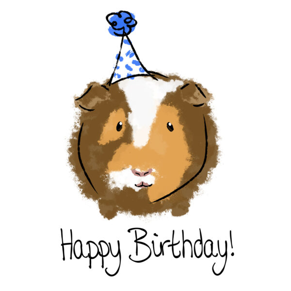 Chip birthday card Chip birthday card