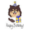 Tan birthday card
