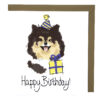 Tan birthday card