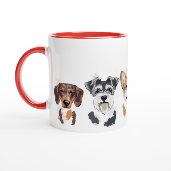 Small dogs mug Small Dogs Mug - coloured inside
