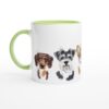 Small Dogs Mug - coloured inside