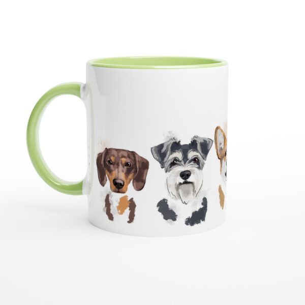 Small dogs mug Small Dogs Mug - coloured inside