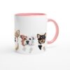 Small Dogs Mug - coloured inside