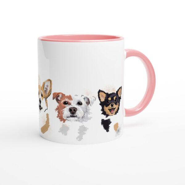 Small dogs mug Small Dogs Mug - coloured inside
