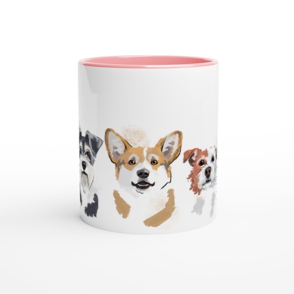 Small dogs mug Small Dogs Mug - coloured inside