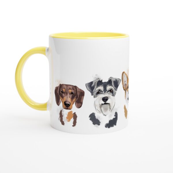 Small dogs mug Small Dogs Mug - coloured inside