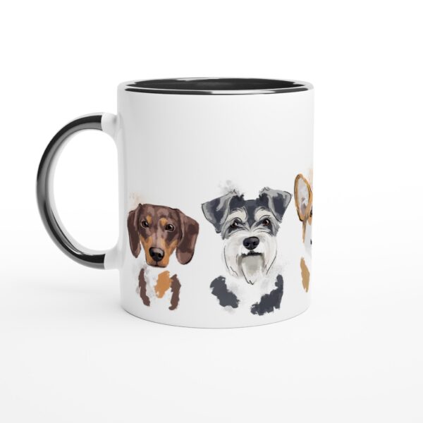 Small dogs mug Small Dogs Mug - coloured inside